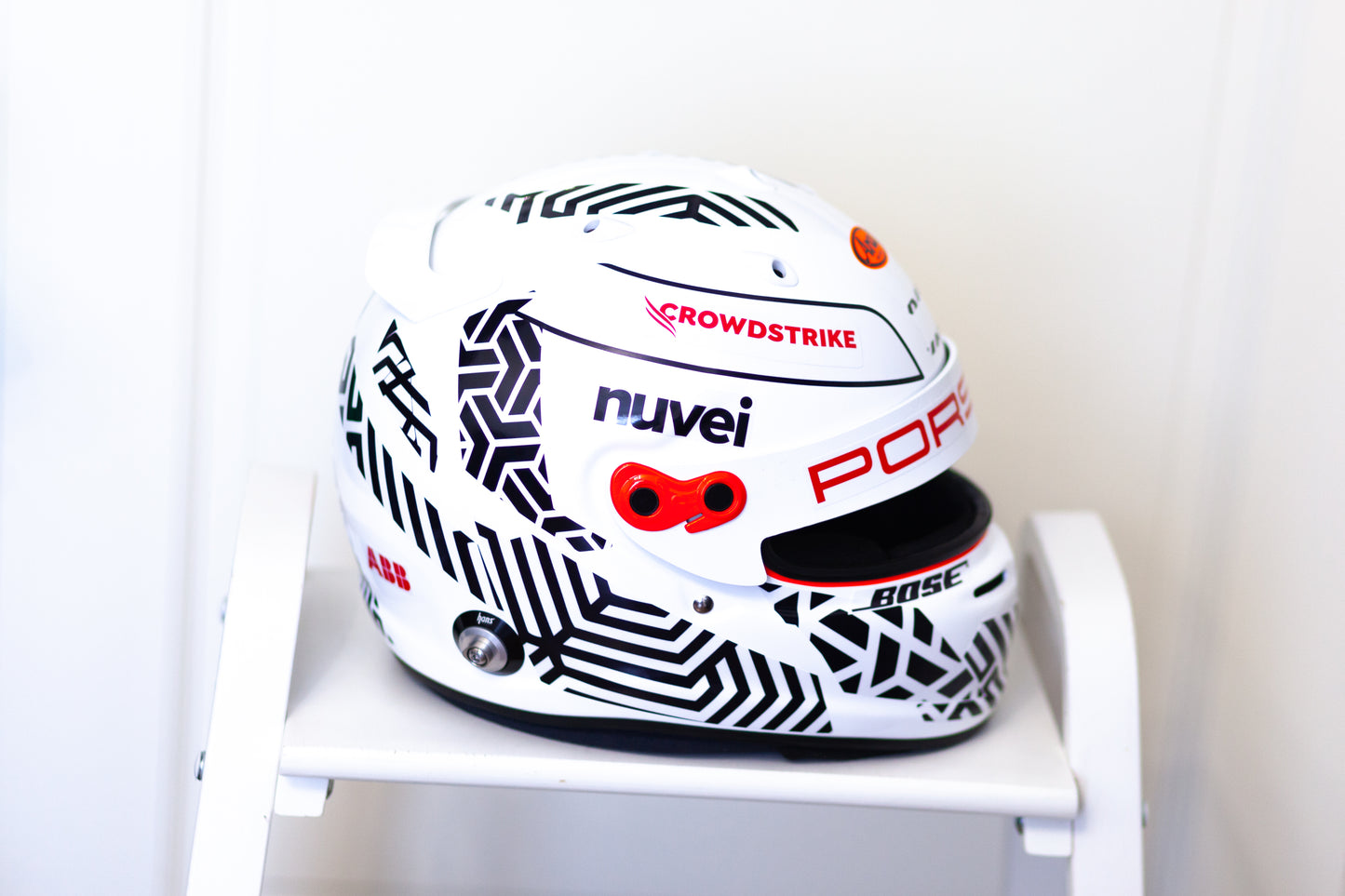 ZEBRA CAMUFLAGE Stickers for helmet Color scheme #1 with Sponsor kit (design pack) (Karting, Motorsport, Moto)