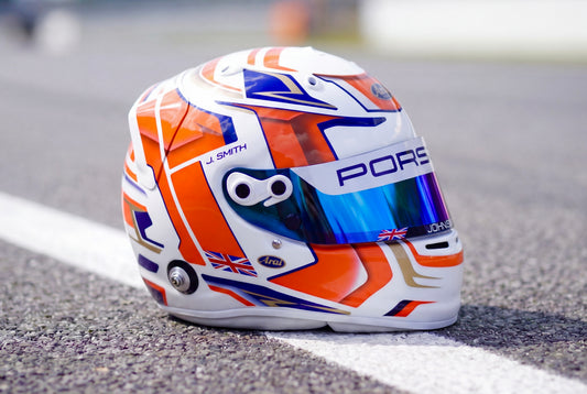 ASCARI Sticker Kit for helmet Color Scheme #3 (design pack) (Karting, Motorsport, Moto)