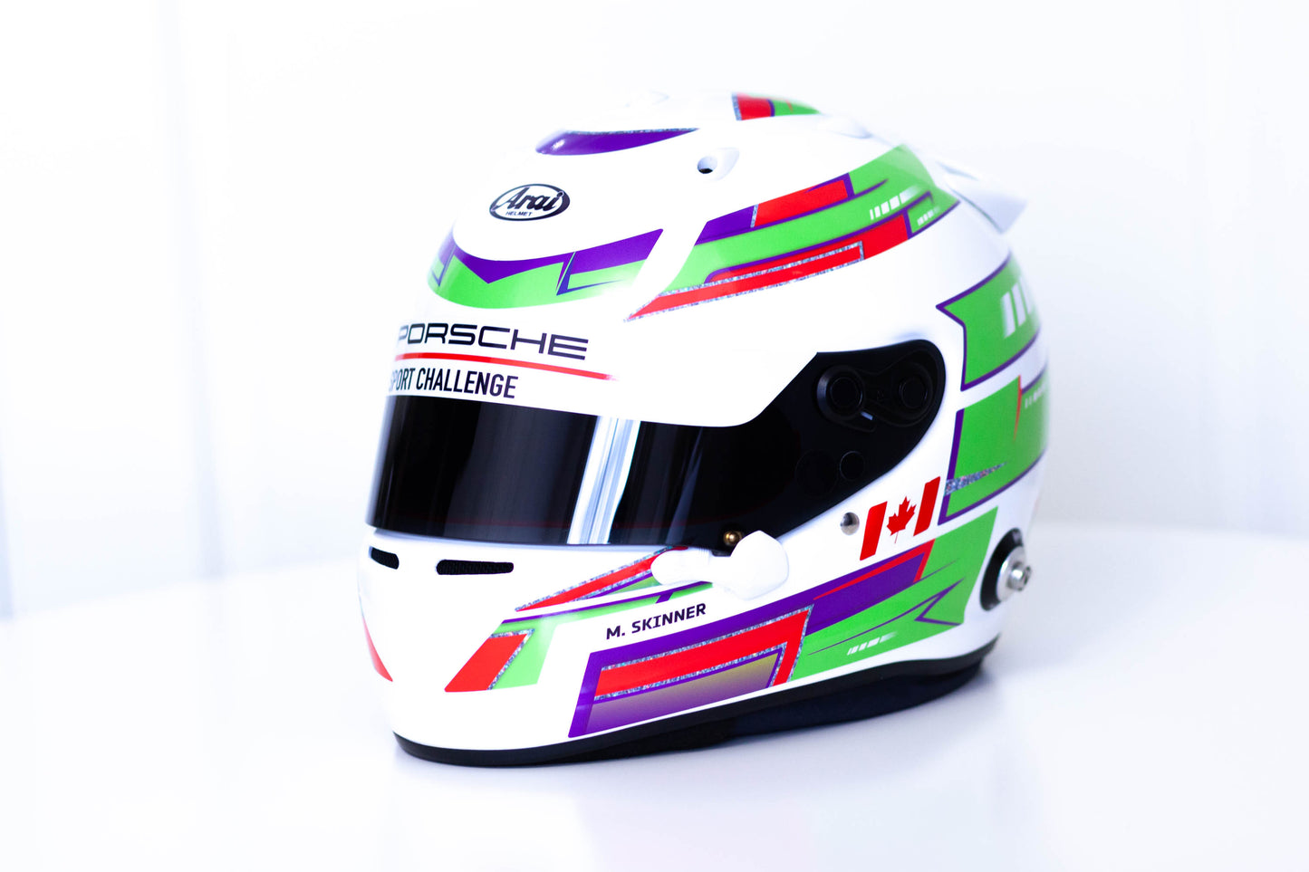 NURBURGRING Stickers for helmet Color scheme #2 with Names&Flags (design pack) (Karting, Motorsport, Moto)