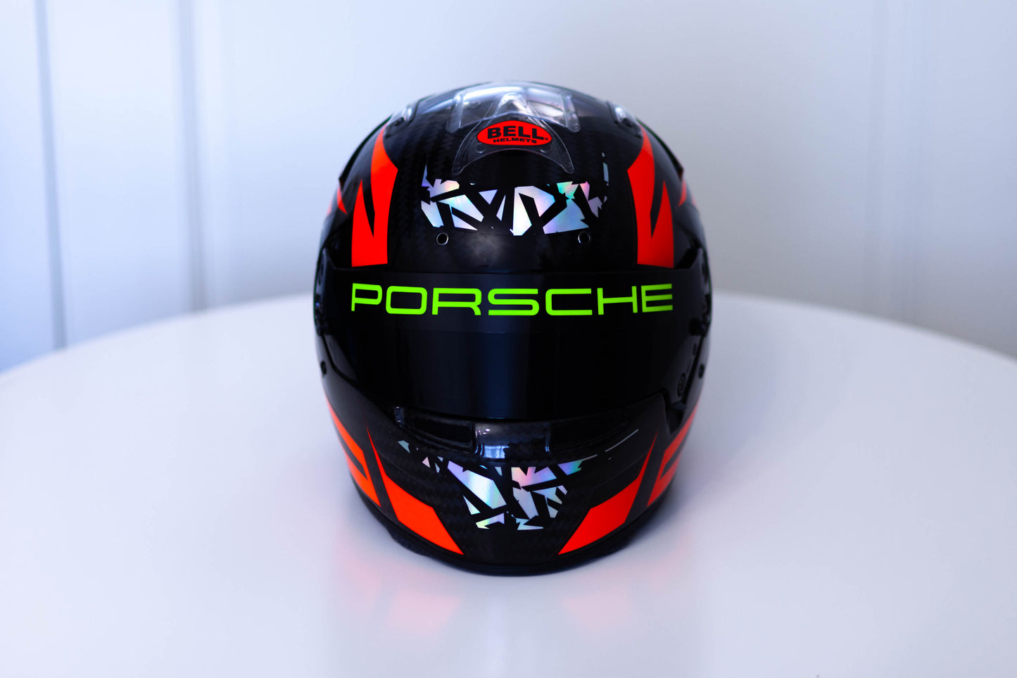 SPIELBERG Stickers in FLUO and CHROME for helmet (design pack) (Karting, Motorsport, Moto)