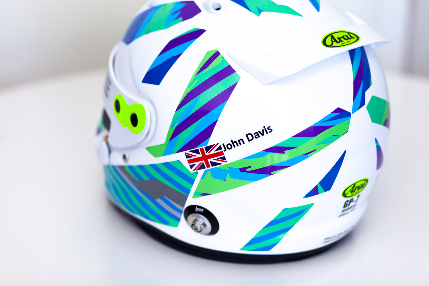 LEADER (+ Name&Flag) Helmet Sticker Pack (design pack) (Karting, Motorsport, Moto)