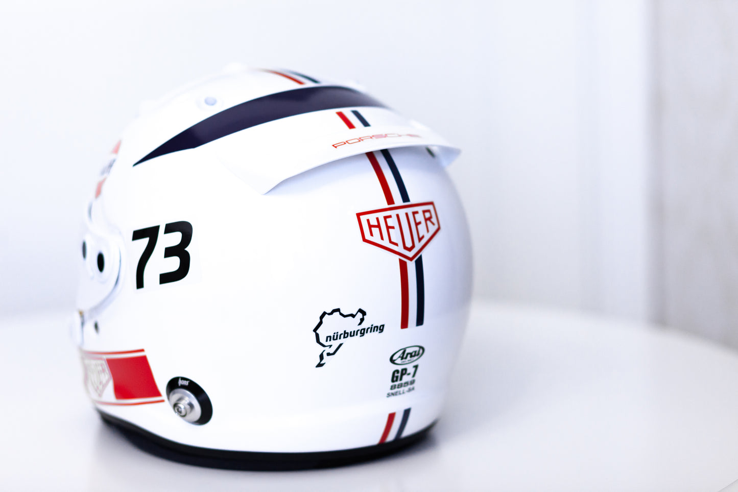 HEUER Helmet Sticker Pack (design pack) (Karting, Motorsport, Moto)