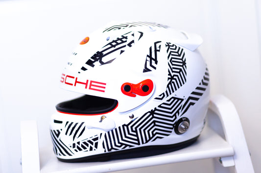 ZEBRA CAMUFLAGE Stickers for helmet Color scheme #1 (design pack) (Karting, Motorsport, Moto)