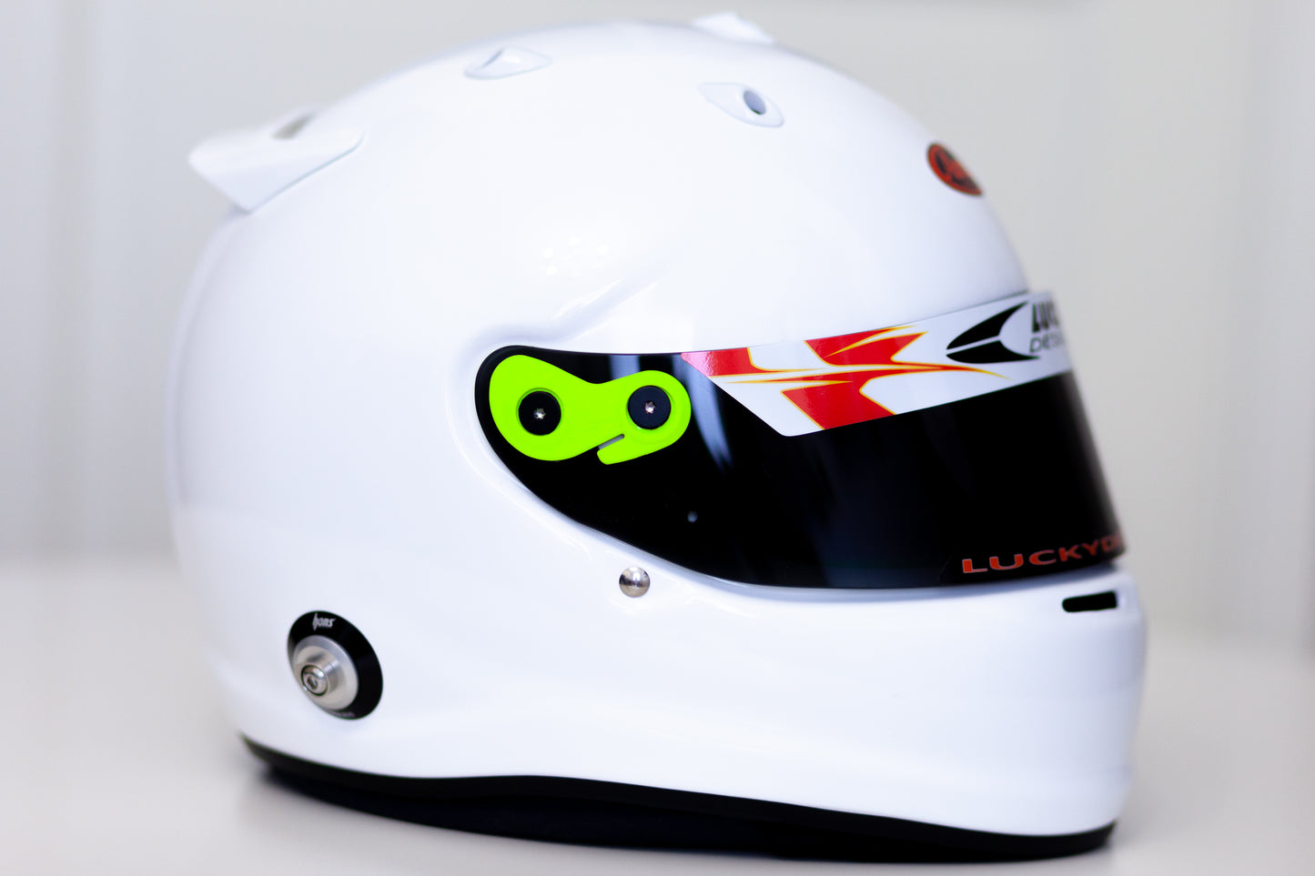 Lucky Design Helmet Visor Stripe (Karting, Motorsport, Moto)