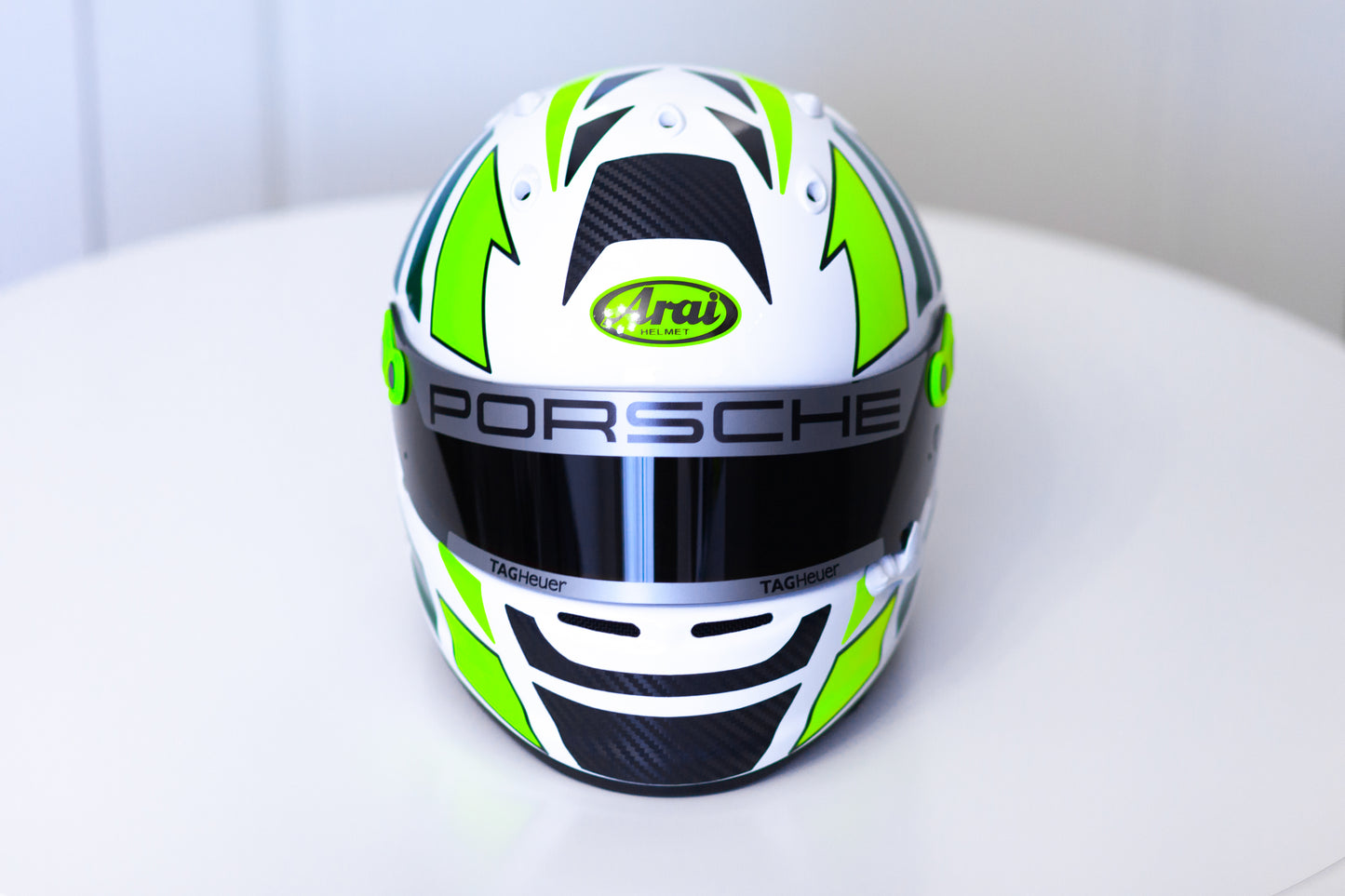 MONZA Stickers for helmet with CARBON + FLUO Edition (design pack) (Karting, Motorsport)