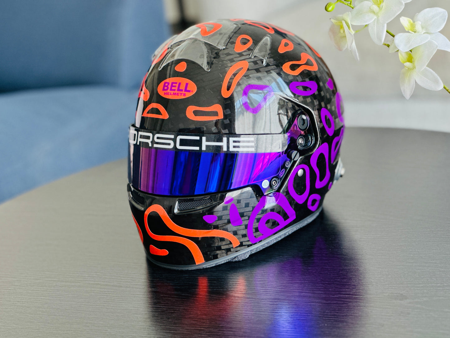 PLASMA Sticker Kit for helmet in Color scheme #2 (design pack) (Karting, Motorsport, Moto)