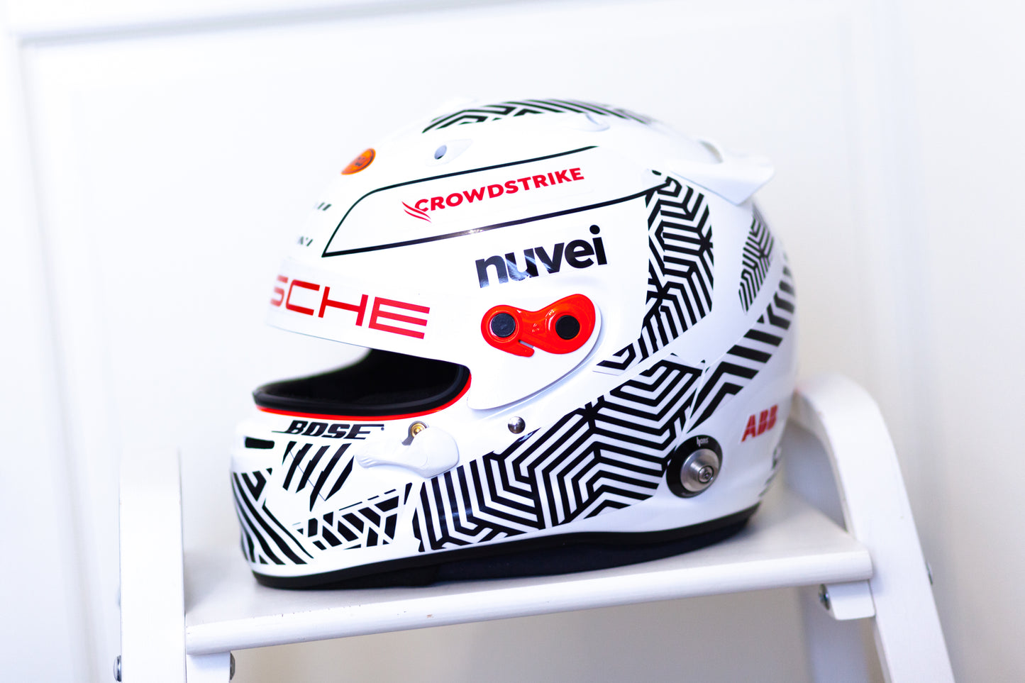 ZEBRA CAMUFLAGE Stickers for helmet Color scheme #1 with Sponsor kit (design pack) (Karting, Motorsport, Moto)