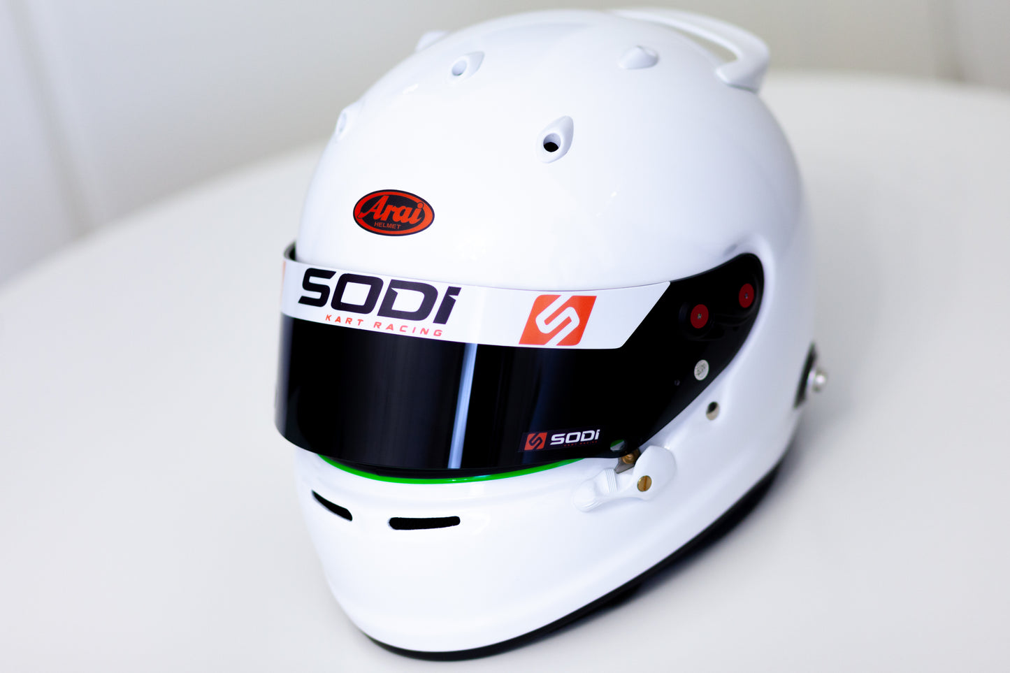 SODI Modern Helmet Visor Stripe (Karting, Motorsport, Moto)