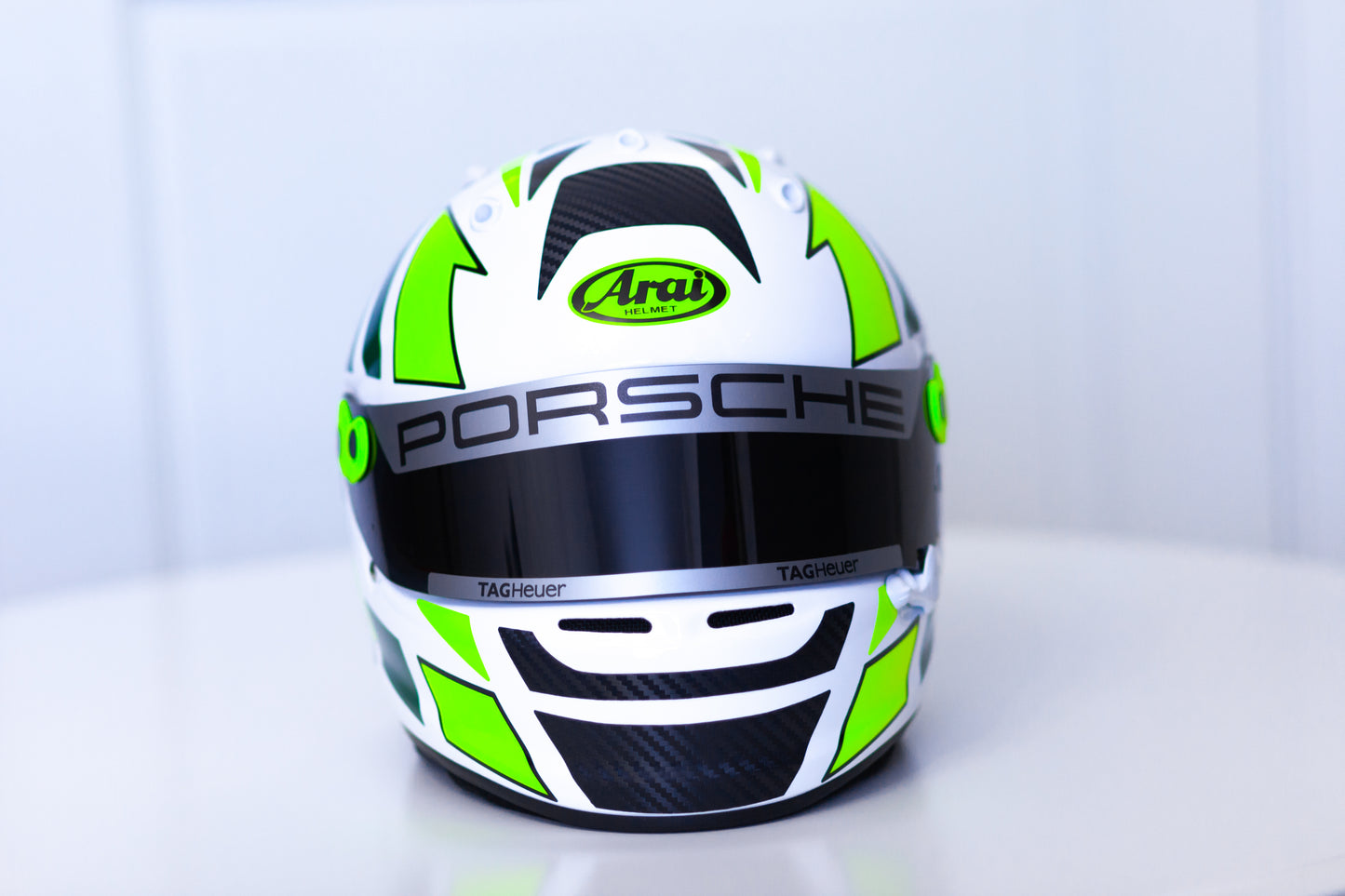 MONZA Stickers for helmet with CARBON + FLUO Edition (design pack) (Karting, Motorsport)