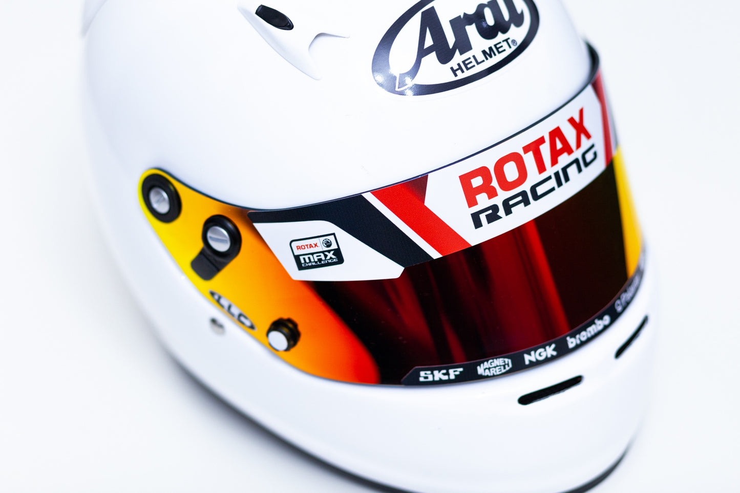 Rotax Max Helmet Visor Sticker (Karting, Motorsport, Moto)