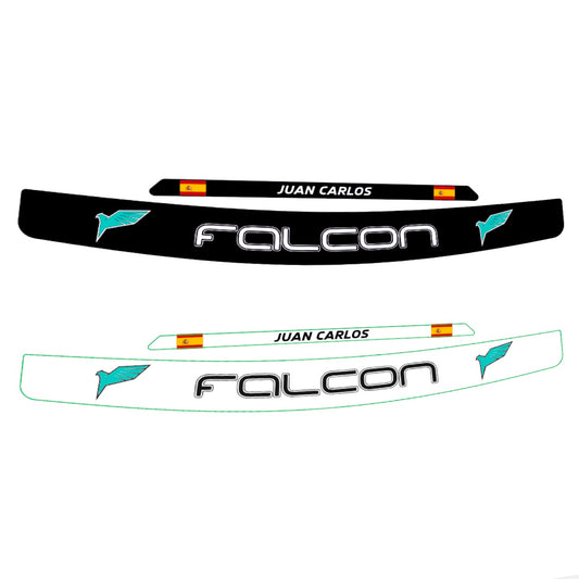 FALCON KART Visor stripe (design pack) (Karting, Motorsport, Moto)