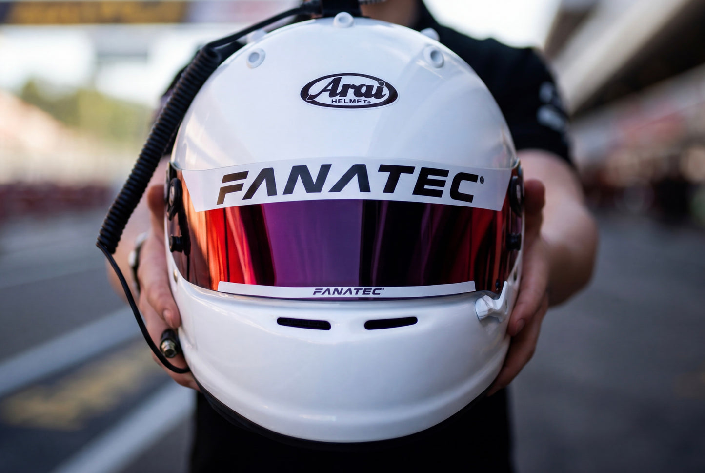 FANATEC visor stripe for helmet (design pack) (Karting, Motorsport, Moto)