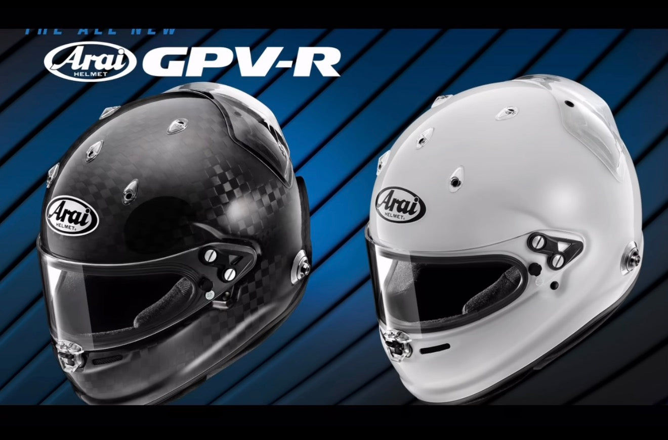 Arai GPV-R / SKV-R Helmet visor Sticker (Karting, Motorsport)