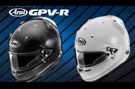 Arai GPV-R / SKV-R Helmet visor Sticker (Karting, Motorsport)