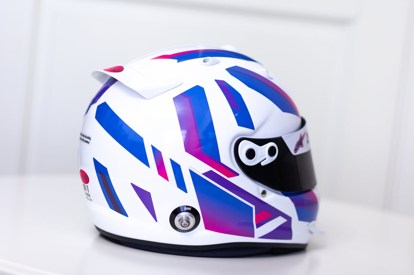 RAPID Stickers for helmet (design pack) (Karting, Motorsport, Moto)