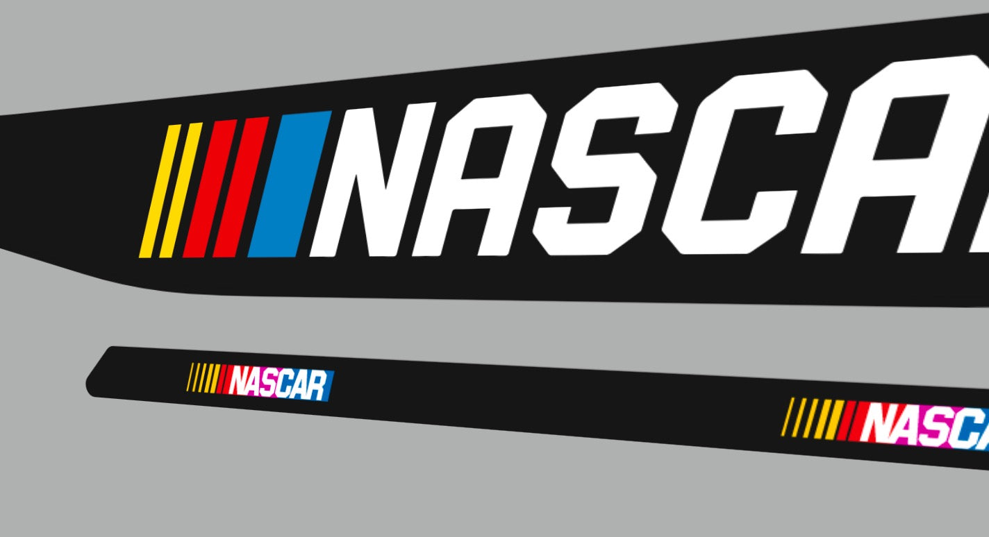 NASCAR Motorsport Helmet visor Sticker (Karting, Motorsport, Moto)