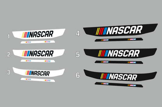 NASCAR Motorsport Helmet visor Sticker (Karting, Motorsport, Moto)