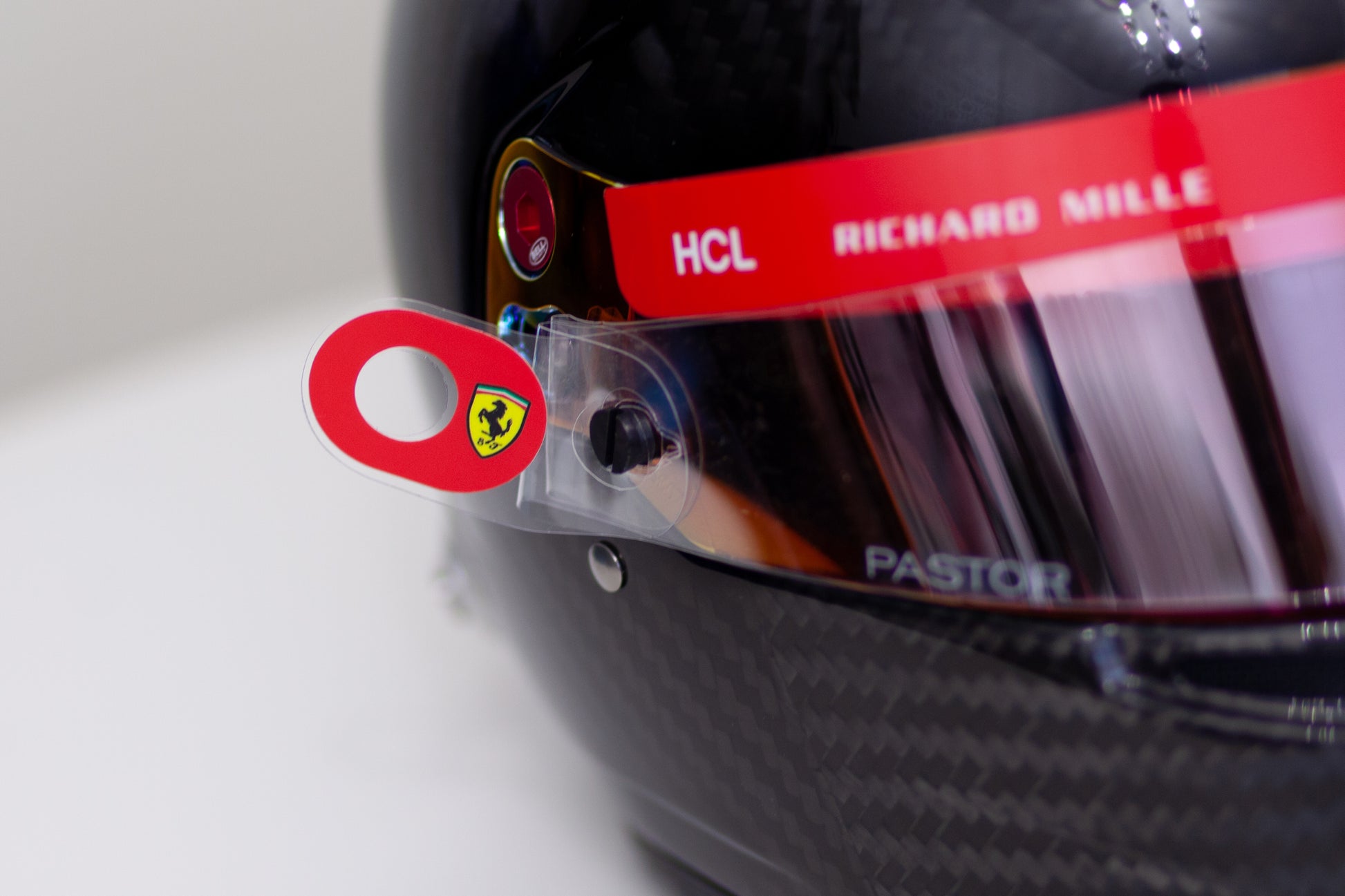 F1 CL21 KIT of visor & Tear off stickers (Karting, Motorsport, Moto ...