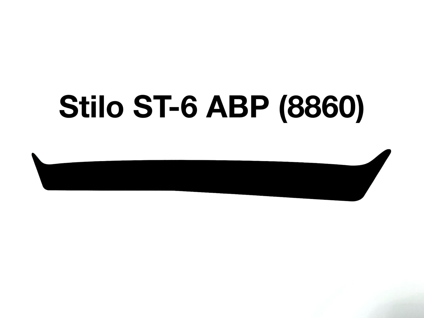 Stilo ST-6 ABP (8860) Helmet visor Sticker (Karting, Motorsport)