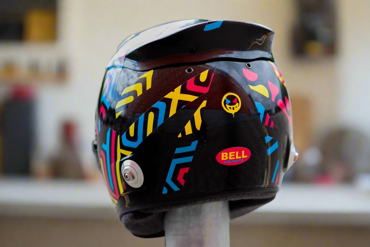 MIAMI Sticker Kit for helmet (design pack) (Karting, Motorsport, Moto)