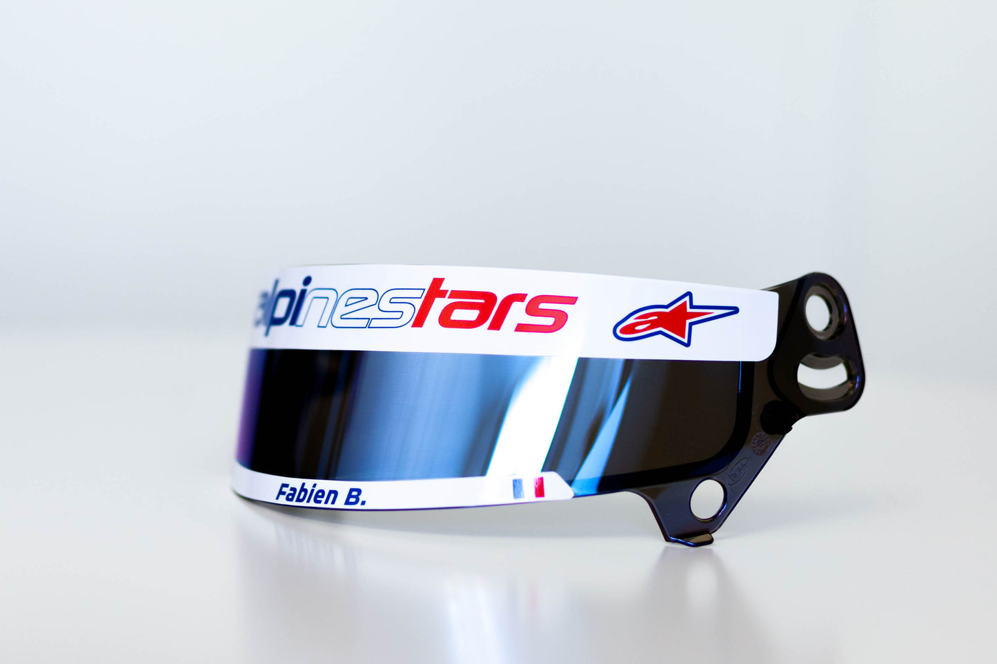 FLAG COLORED Visor Stripe (Karting, Motorsport, Moto)