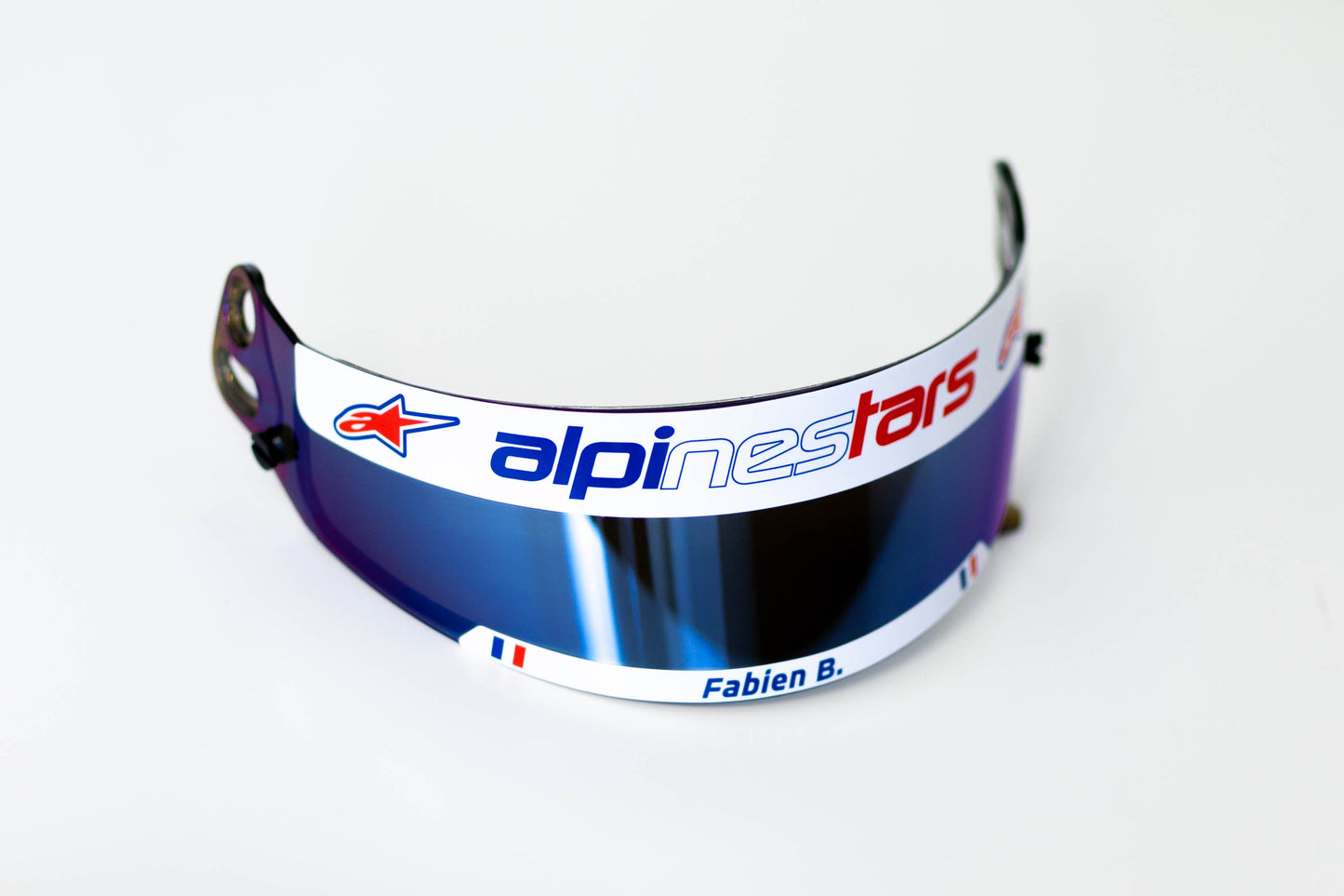 FLAG COLORED Visor Stripe (Karting, Motorsport, Moto)