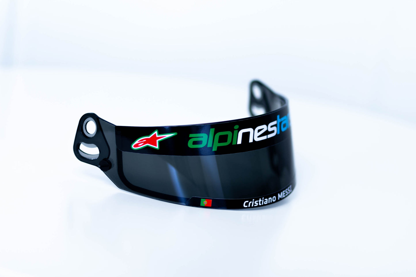 FLAG COLORED Visor Stripe (Karting, Motorsport, Moto)