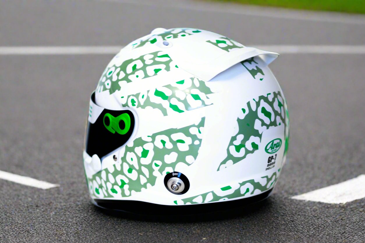 CHEETAH Stickers for helmet (design pack) (Karting, Motorsport, Moto)