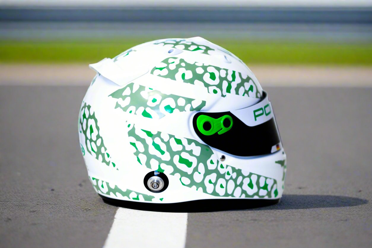 CHEETAH Stickers for helmet (design pack) (Karting, Motorsport, Moto)