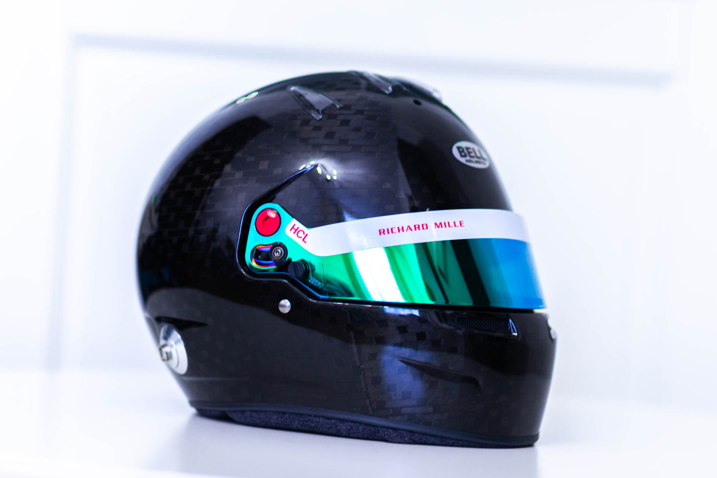 BELL HP77 SE077 Helmet visor Sticker with SIDE WINGS (Karting, Motorsport)