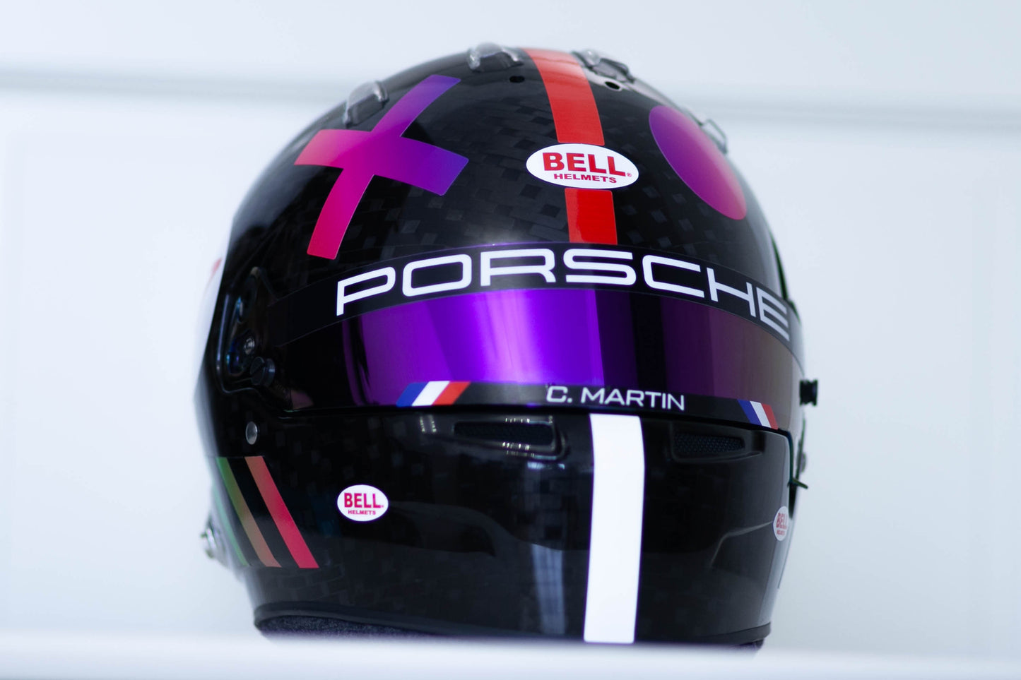 ASCARI Sticker Kit for helmet Color Scheme #1 (design pack) (Karting, Motorsport, Moto)