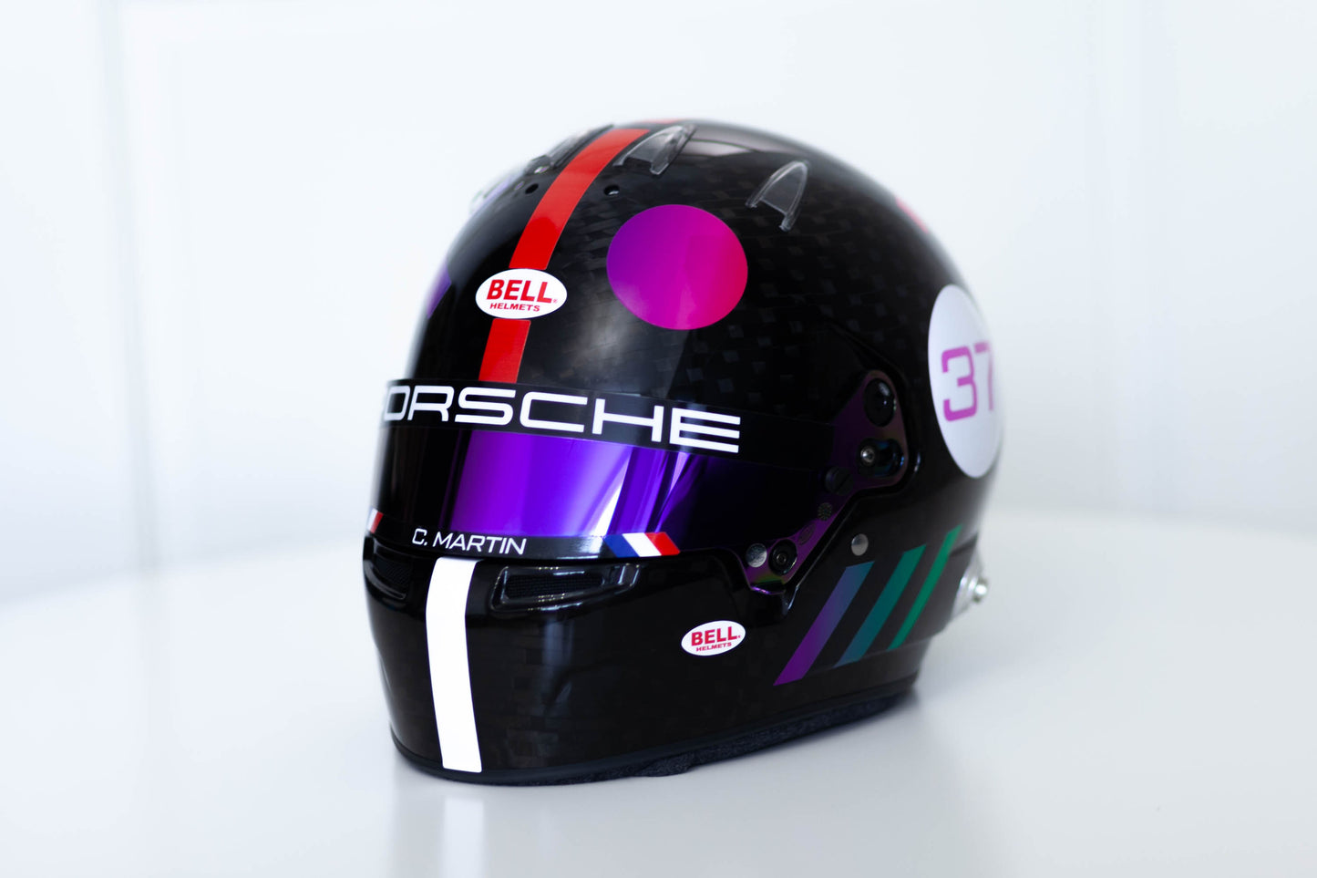 ASCARI Sticker Kit for helmet Color Scheme #1 (design pack) (Karting, Motorsport, Moto)