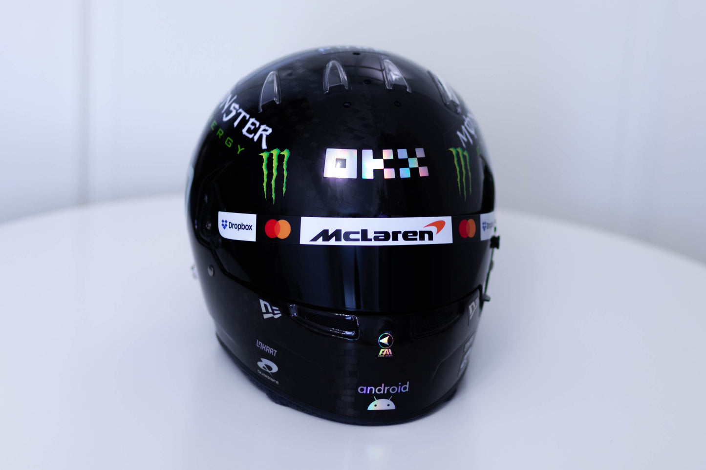 LN 25 Sponsors Sticker Kit for helmet (design pack) (Karting, Motorsport, Moto)