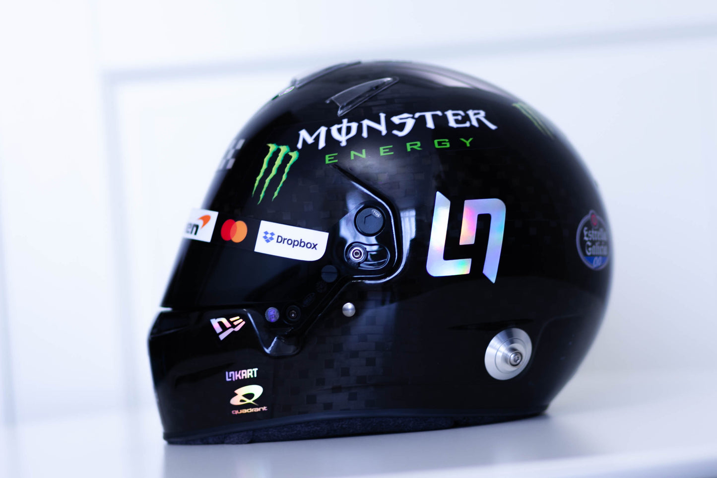 LN 25 Sponsors Sticker Kit for helmet (design pack) (Karting, Motorsport, Moto)