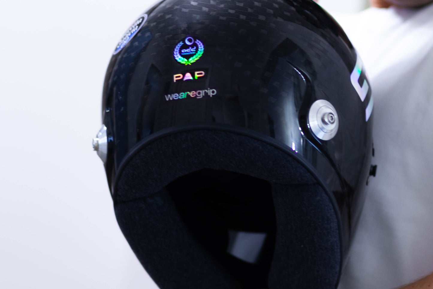 LN 25 Sponsors Sticker Kit for helmet (design pack) (Karting, Motorsport, Moto)