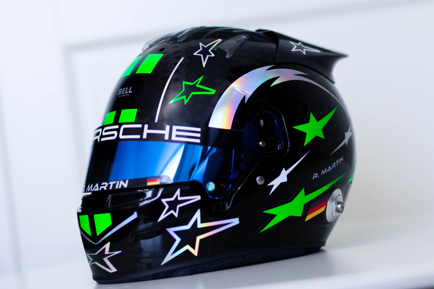 HULK Sticker Kit for helmet v.2 (design pack) (Karting, Motorsport, Moto)