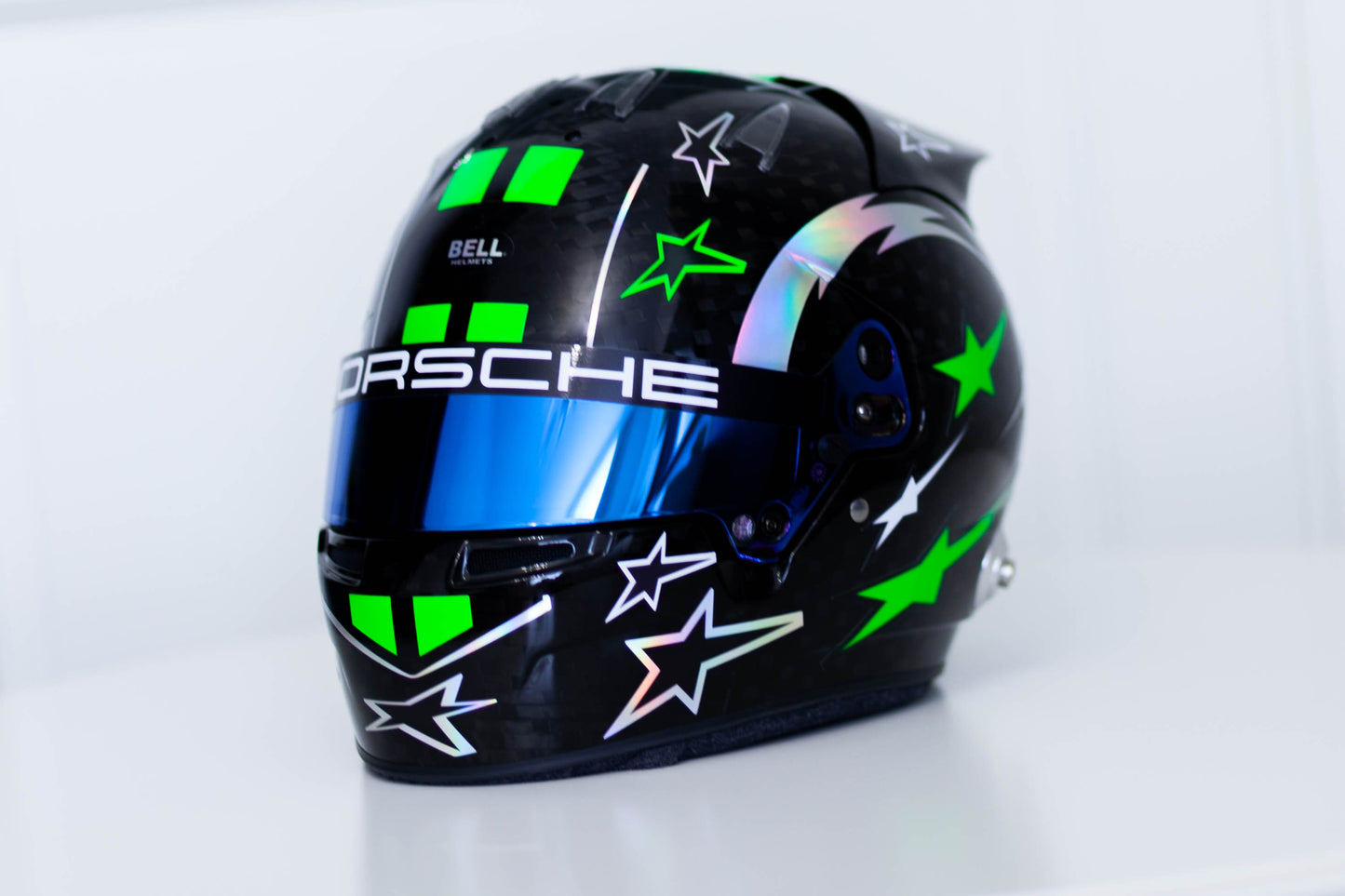 HULK Sticker Kit for helmet v.2 (design pack) (Karting, Motorsport, Moto)
