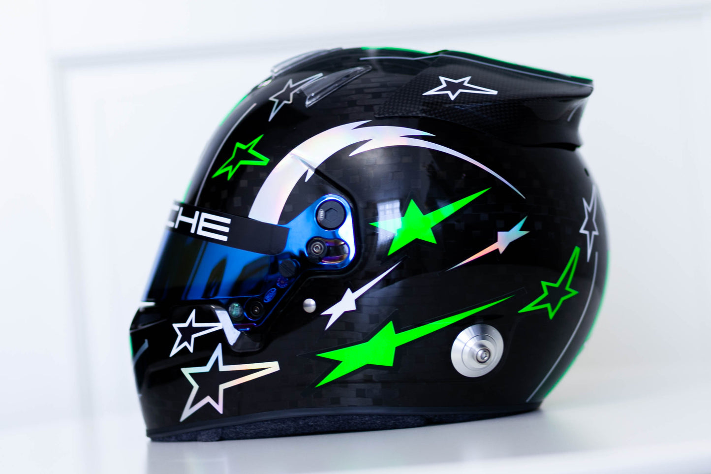 HULK Sticker Kit for helmet v.2 (design pack) (Karting, Motorsport, Moto)