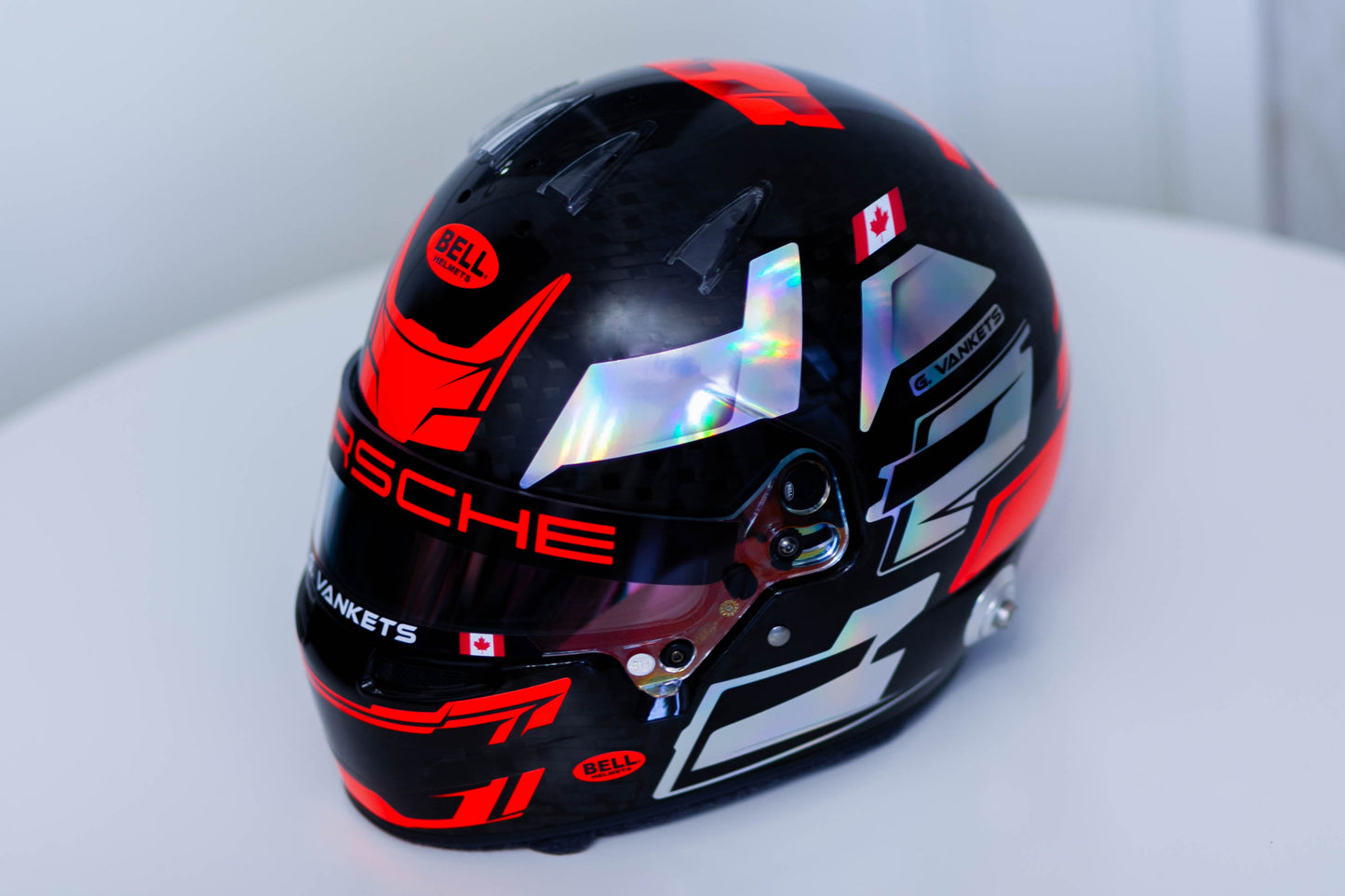 MISANO Sticker Kit for helmet Color Scheme #4 FLUO (design pack) (Karting, Motorsport, Moto)