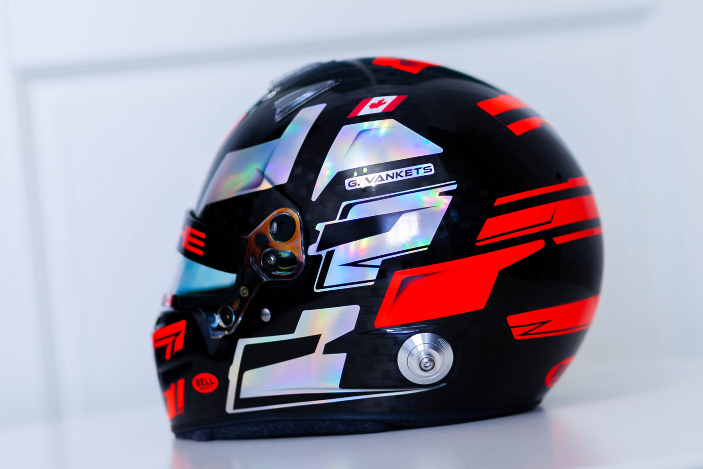 MISANO Sticker Kit for helmet Color Scheme #4 FLUO (design pack) (Karting, Motorsport, Moto)