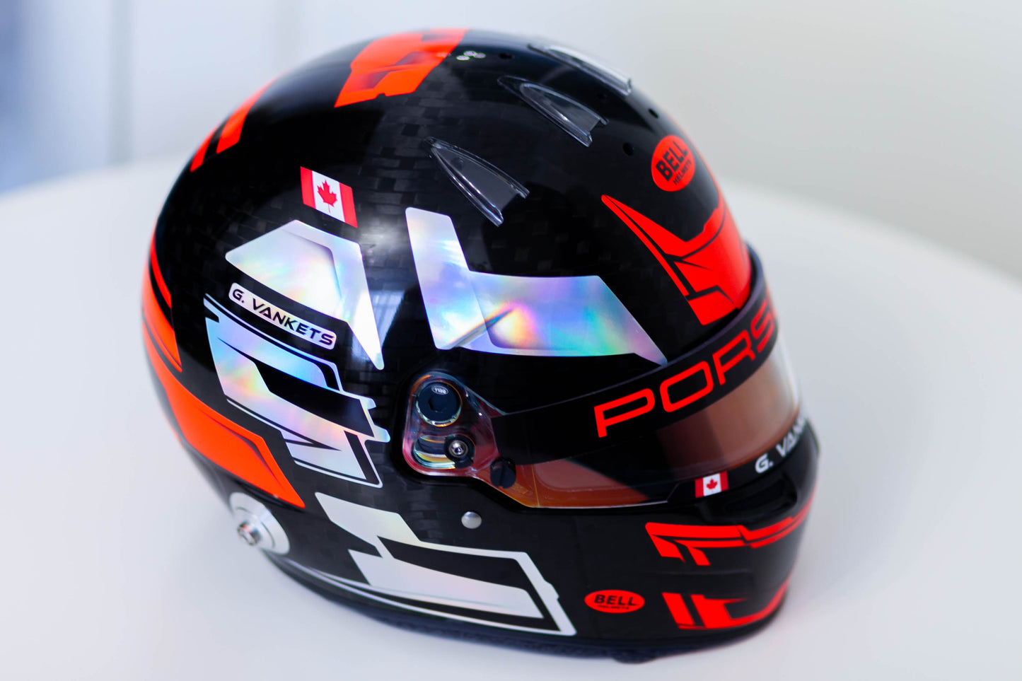 MISANO Sticker Kit for helmet Color Scheme #4 FLUO (design pack) (Karting, Motorsport, Moto)