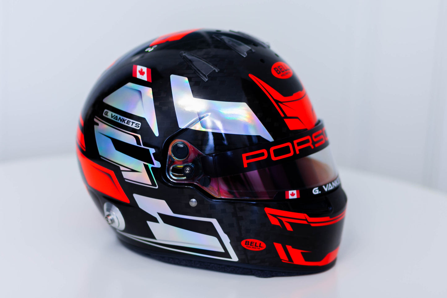 MISANO Sticker Kit for helmet Color Scheme #4 FLUO (design pack) (Karting, Motorsport, Moto)