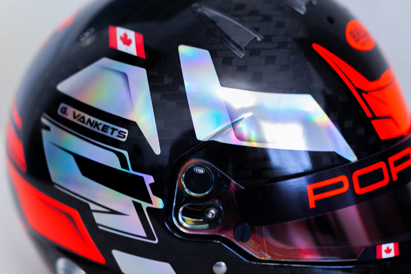MISANO Sticker Kit for helmet Color Scheme #4 FLUO (design pack) (Karting, Motorsport, Moto)