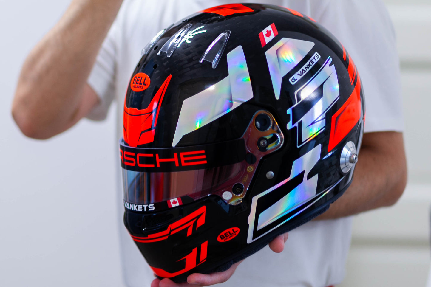 MISANO Sticker Kit for helmet Color Scheme #4 FLUO (design pack) (Karting, Motorsport, Moto)