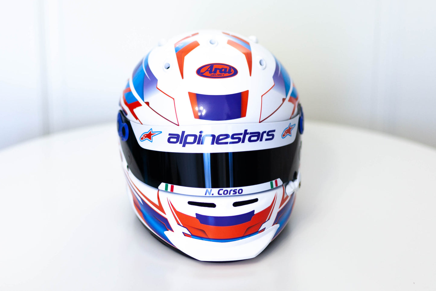 LONATO Sticker Kit for helmet Color Scheme #4 (design pack) (Karting, Motorsport, Moto)