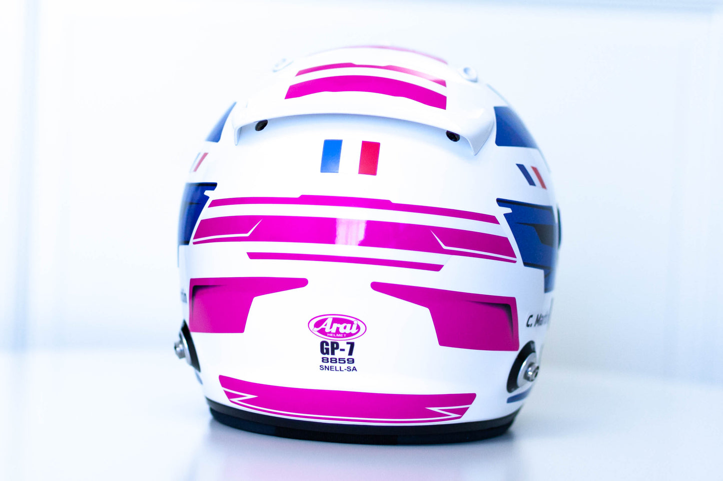 MISANO Sticker Kit for helmet Color Scheme #5 BLUE METALLIC (design pack) (Karting, Motorsport, Moto)