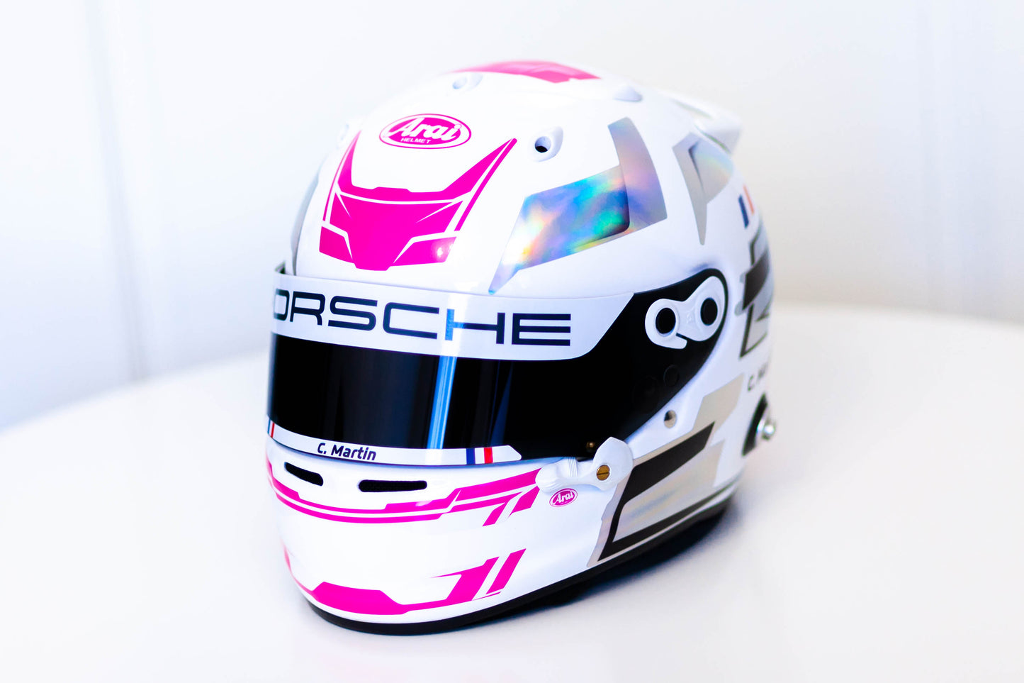 MISANO Sticker Kit for helmet Color Scheme #6 CHROME (design pack) (Karting, Motorsport, Moto)