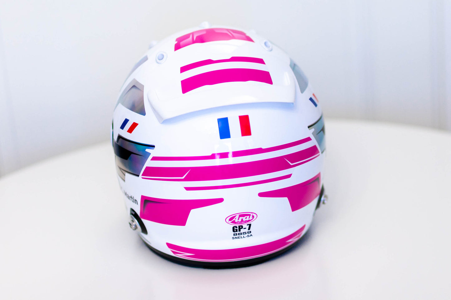 MISANO Sticker Kit for helmet Color Scheme #6 CHROME (design pack) (Karting, Motorsport, Moto)