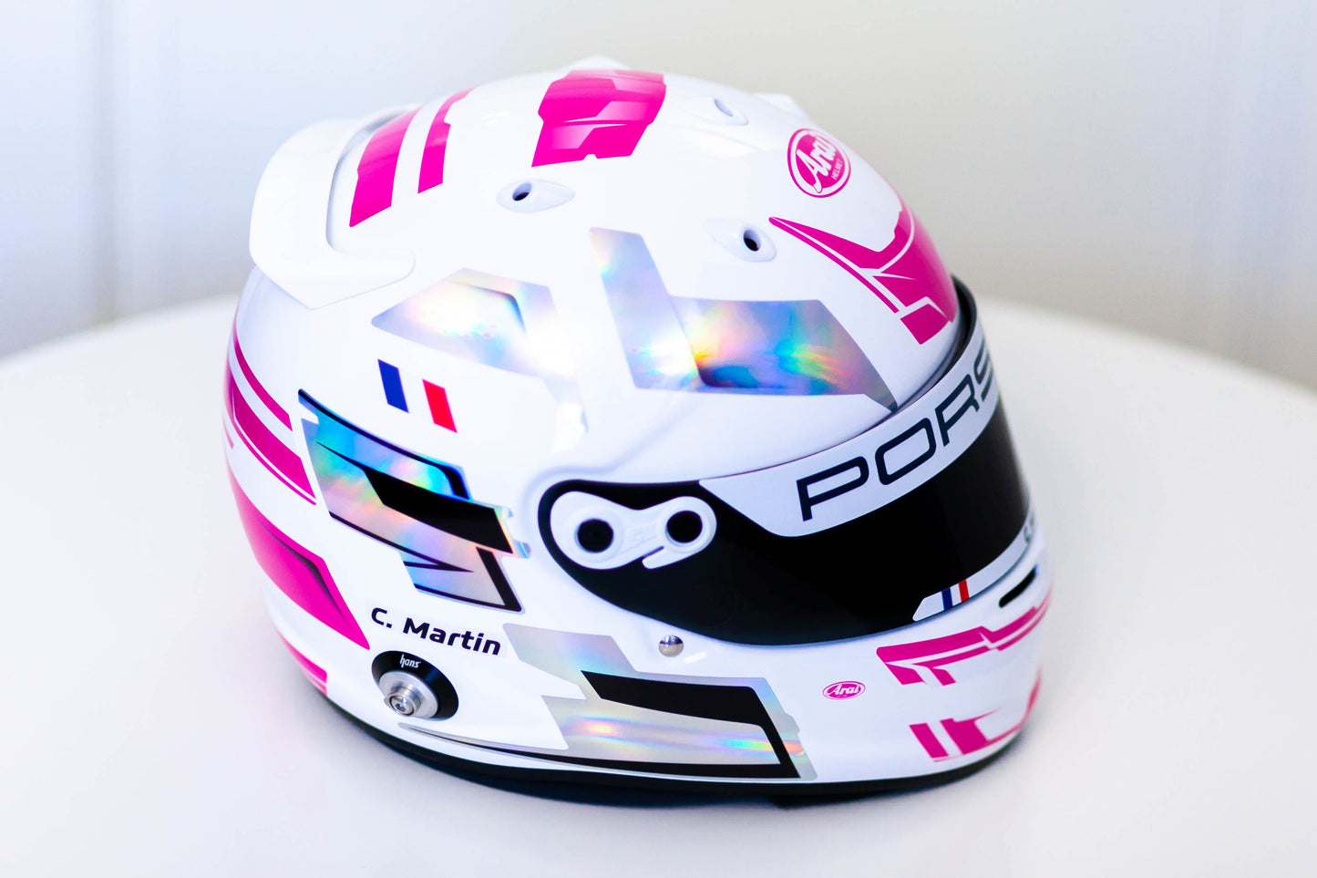 MISANO Sticker Kit for helmet Color Scheme #6 CHROME (design pack) (Karting, Motorsport, Moto)
