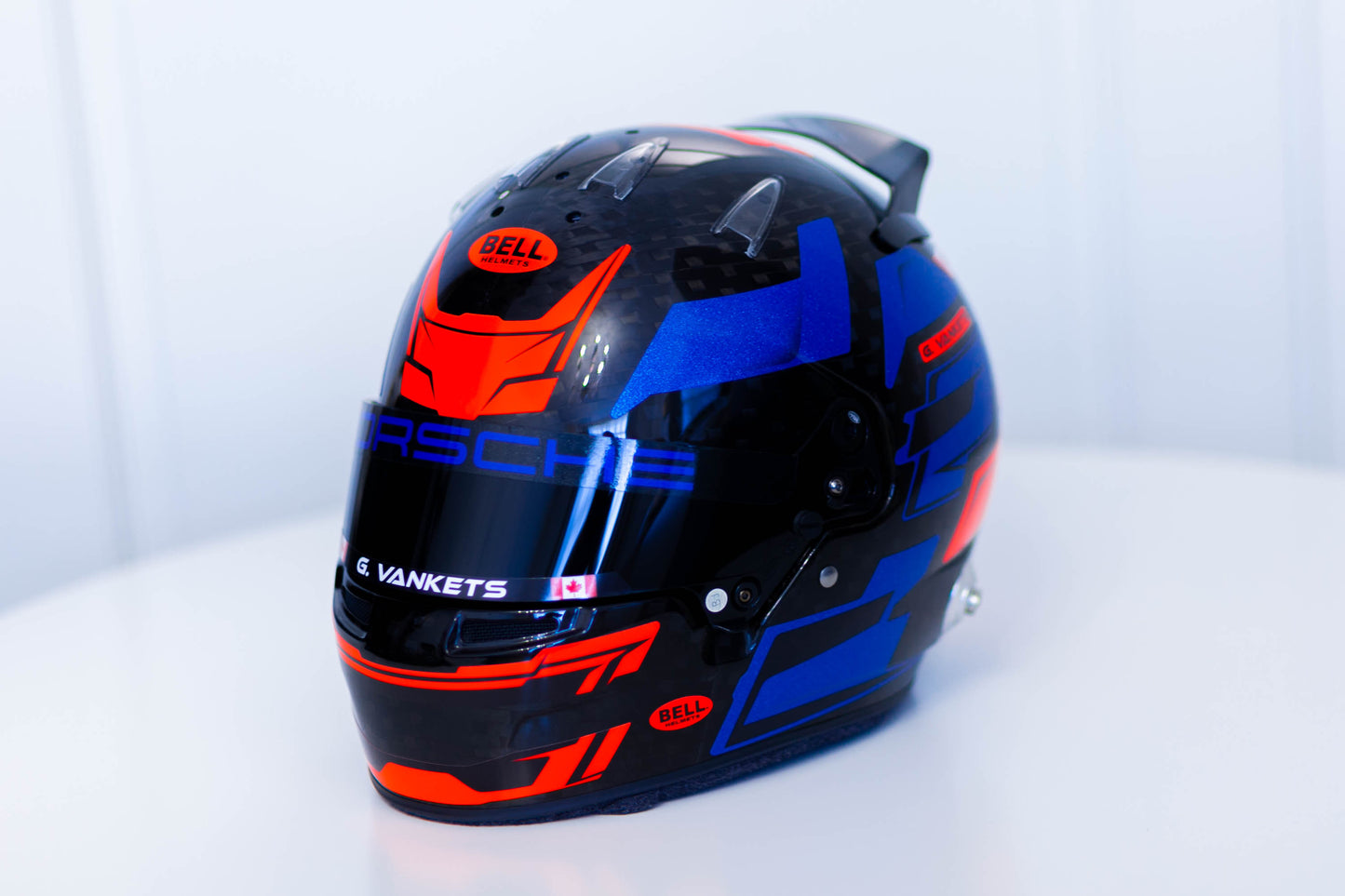 MISANO Sticker Kit for helmet Color Scheme #7 BLUE METALLIC and FLUO (design pack) (Karting, Motorsport, Moto)